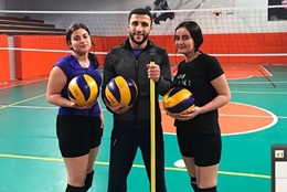 Voleybol Çalışmalarımız Devam Ediyor